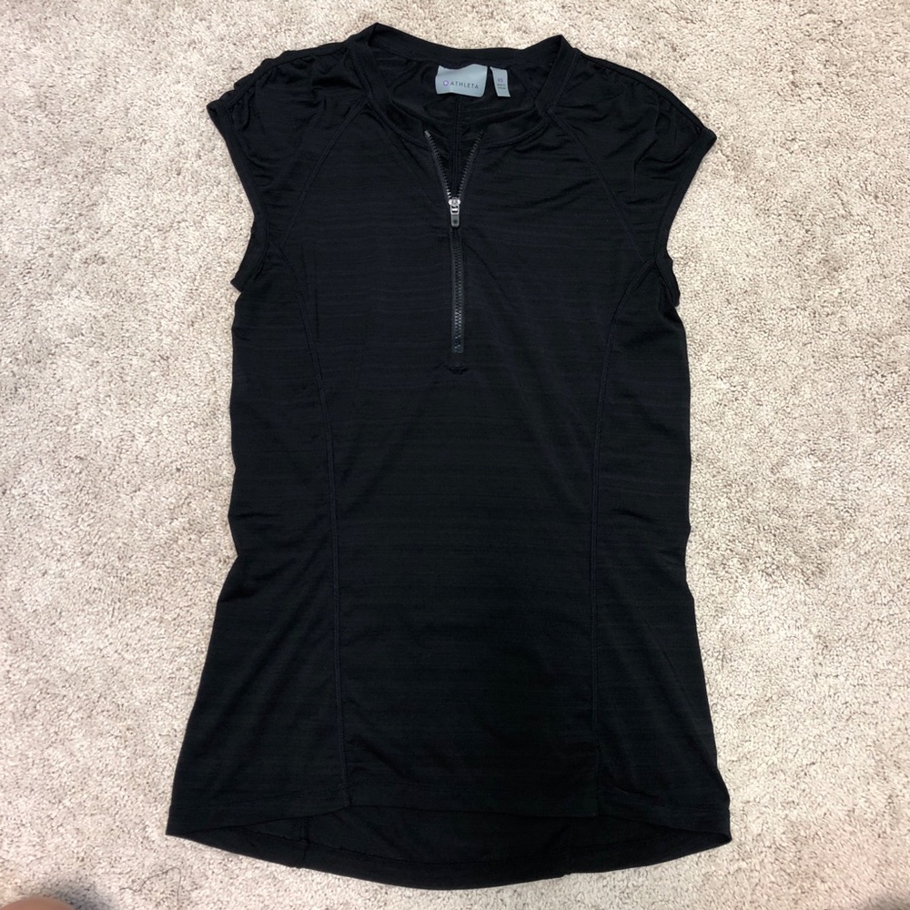 Athleta Black Workout Top
